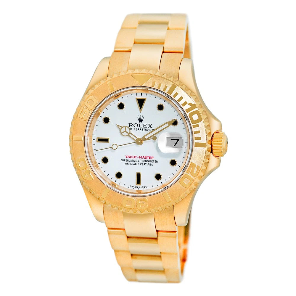 Rolex Yacht-Master Yellow Gold 18k White Sphere