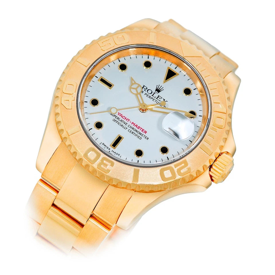 Rolex Yacht-Master Yellow Gold 18k White Sphere