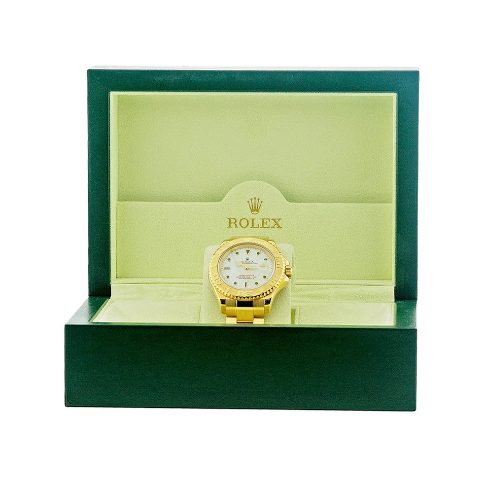 Rolex Yacht-Master Yellow Gold 18k White Sphere