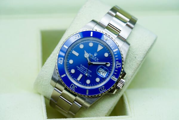 Rolex Submariner Date `` Blue Dial ``